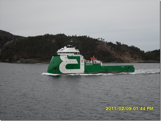 Bourbon Orca vid Askrova