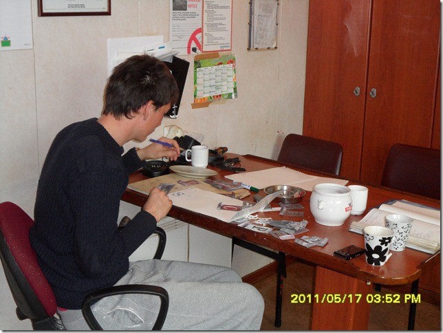 Terapiarbete f&ouml;r d&auml;cksl&auml;rlingen.