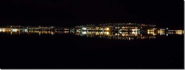Troms&ouml; by night