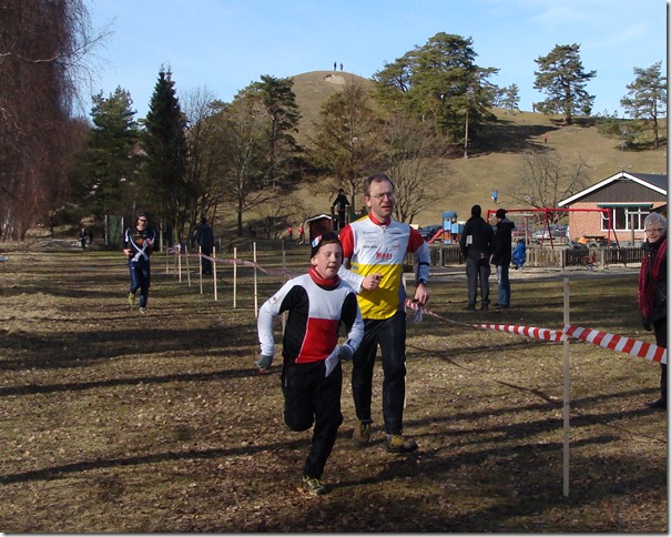 Oscar p&aring; spurten