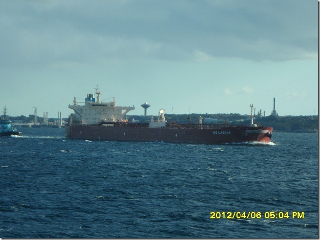 NS Laguna avg&aring;r fr&aring;n Stureterminalen