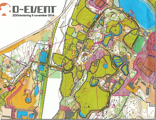 Zoo orienteringen 2014