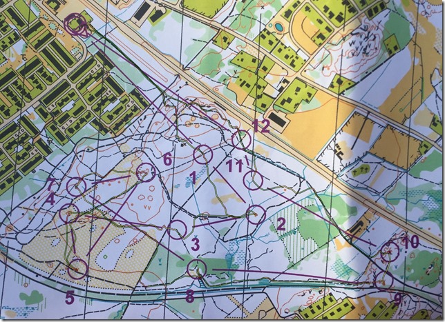 Motionsorientering 11 April 2017