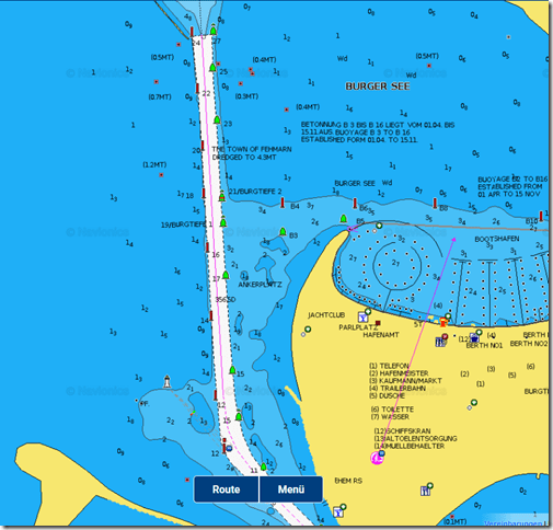 Navionics Burgst. Ausfahrt 1von2 (1)