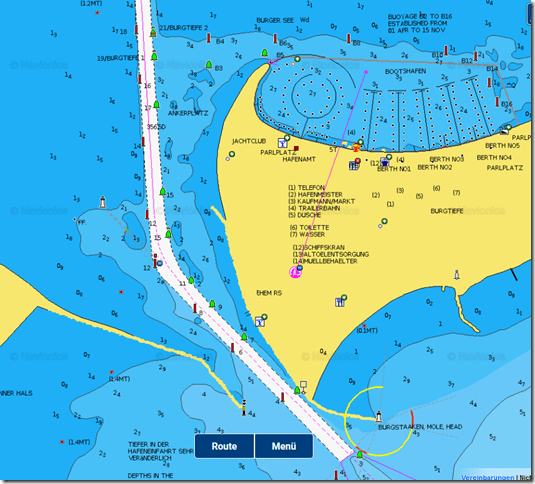 Navionics Burgst. Ausfahrt 2von2 (1)