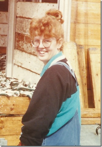 Britta p&aring; d&auml;ck-Vardagsrummet