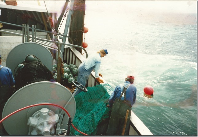 Johnny och Patrik sätter trålen