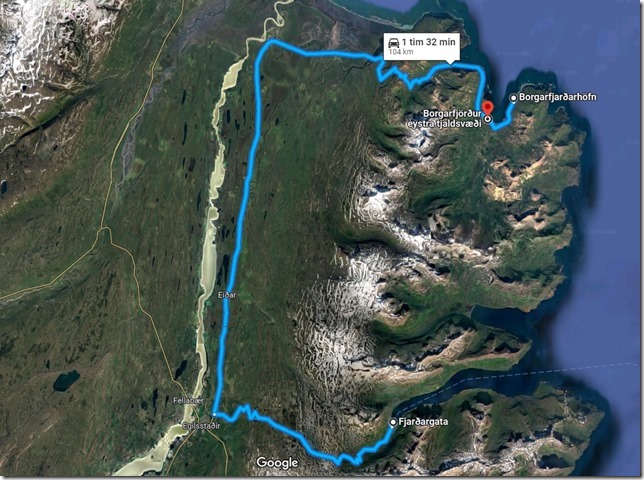 Seydisfjördur-Borgarfjördur