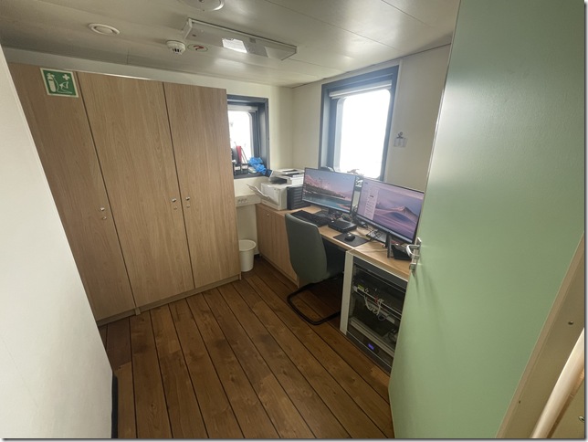 Deck office and Hospital